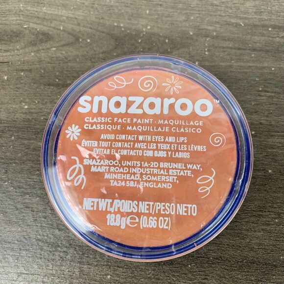 Snazaroo Classic Face Maquillage and Body Paint, 18.8ml, Apricot - Picture 3 of 9
